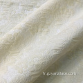 Tissu Jacquard Beige Brocart